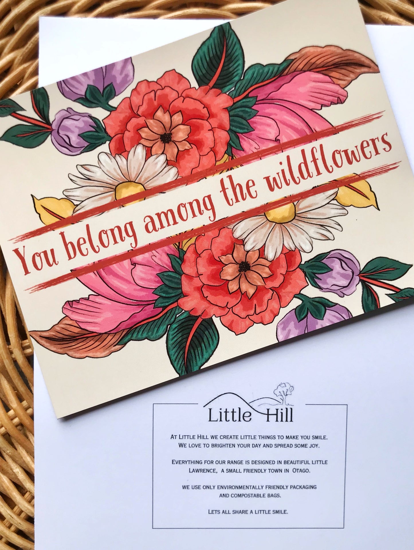 YOU BELONG AMONG THE WILDFLOWERS -MAGNET