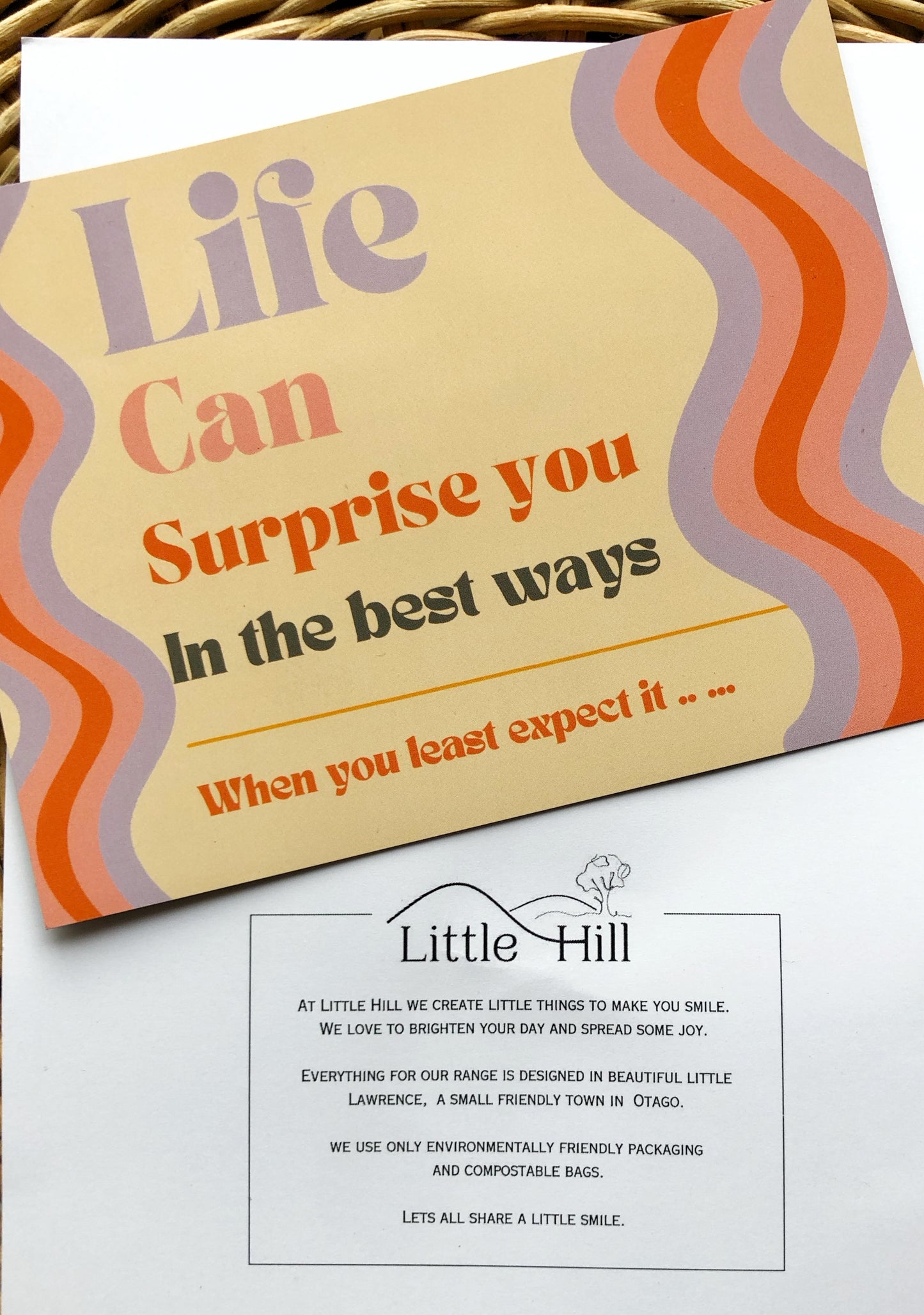 LIFE CAN SURPRISE YOU - MAGNET