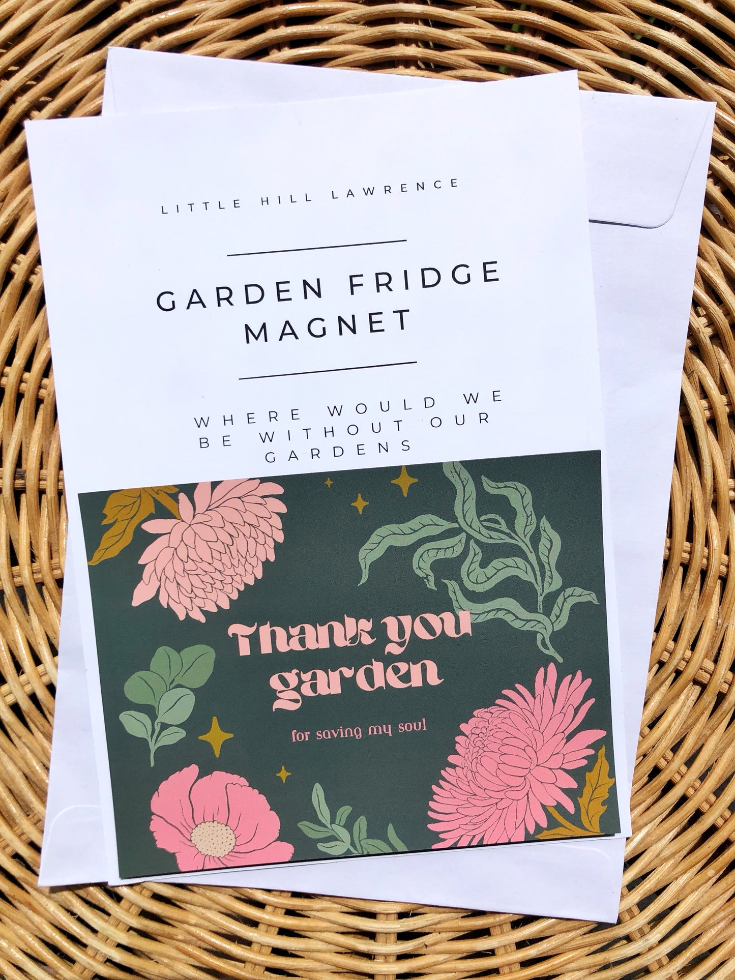 THANK YOU GARDEN FOR SAVING MY SOUL - MAGNET